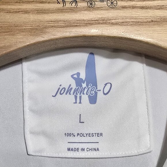 Johnnie-O Sun Daze LS Performance Crewneck - White - Sz L* - Picture 3 of 5